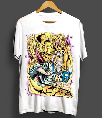Isaac Netero T-Shirt Hunter x Hunter Manga Strip Anime Japanese
