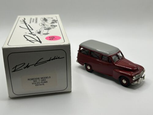 Rob Eddie No. 7 1953 Volvo PV445 Estate; Brooklin Robeddie 1/43 Scale 943 - Picture 3 of 14