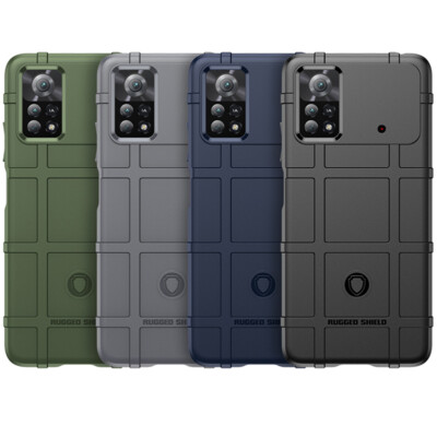 For Xiaomi Poco M4 Pro 4G/5G Full Cover Shockproof Rugged Shield Soft Armor Case