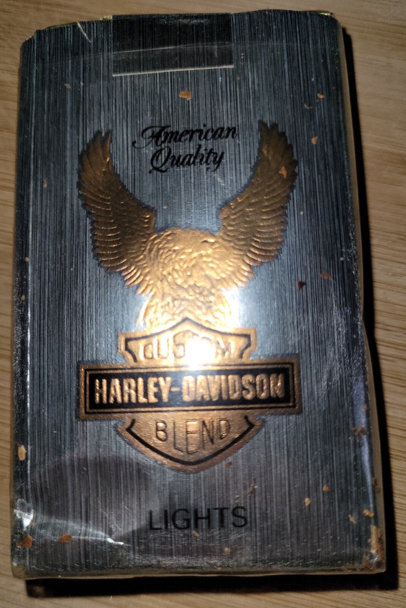 rare vintage Harley-Davidson Cigarettes