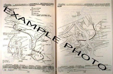 Malibu Chevelle y El Camino 1967 manual de montaje Chevy Chevrolet SS de fábrica Foto 2 de 2