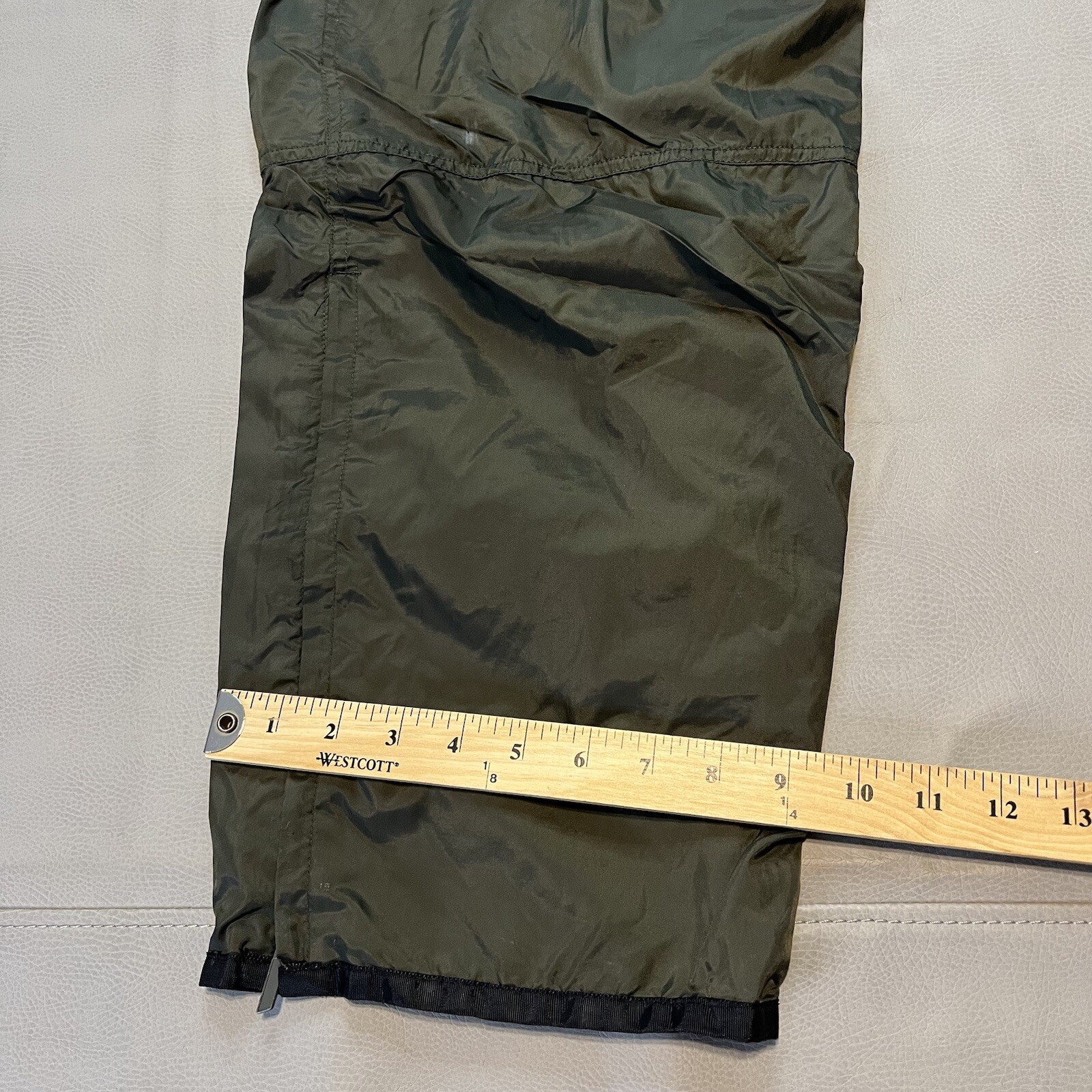 VTG Y2K Reebok Men Spell Out Track Baggy Parachute Rave Skater Pant-L/32-7776 thumbnail 4