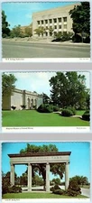 3 Postcards BATTLE CREEK, MI~ Kellogg Auditorium BAILEY PARK Kingman Museum 4x6"