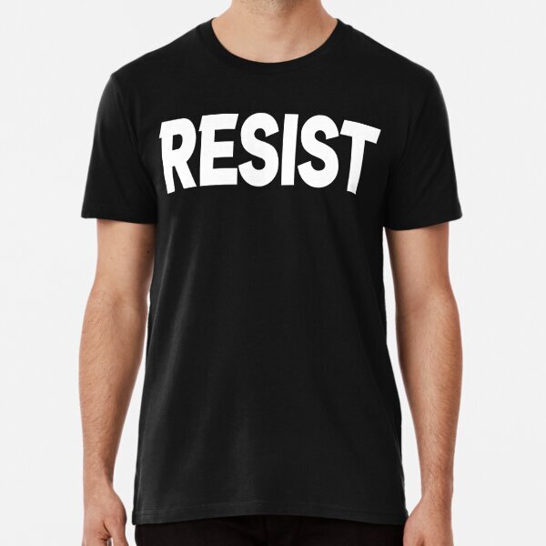 Resist Premium Retro Graphic Politic Law 2025 Made in USA T-Shirt S-5XL