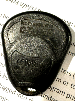 OEM EZSDEI474S keyless remote control car starter key fob Viper