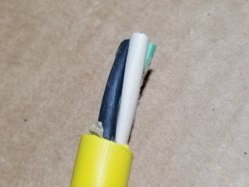 Carol 02638 14/3C Super Vu-Tron Supreme Yellow SOOW 600V Power Cable Cord /10ft - Picture 8 of 9