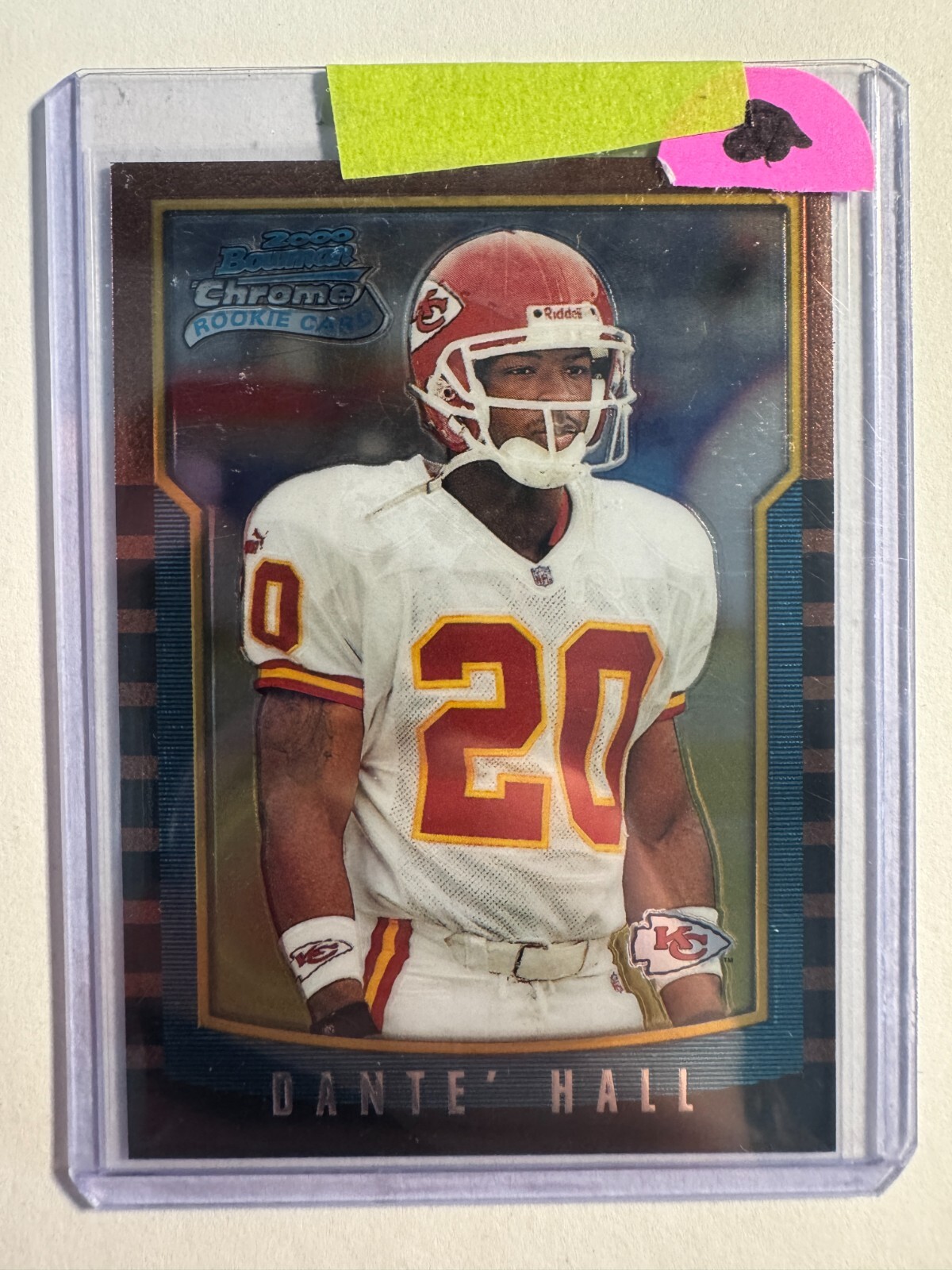 K295,540 - 2000 Bowman Chrome #223 Dante Hall RC