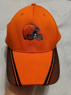 Cleveland Browns Orange Fitted Hat SAMPLE Bud Light READ