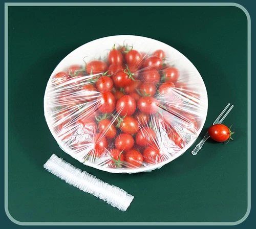 100PCS Disposable Food Cover Plastic Food Bag Elastic Wrap Food Bowl Dish Cover - Picture 14 of 21