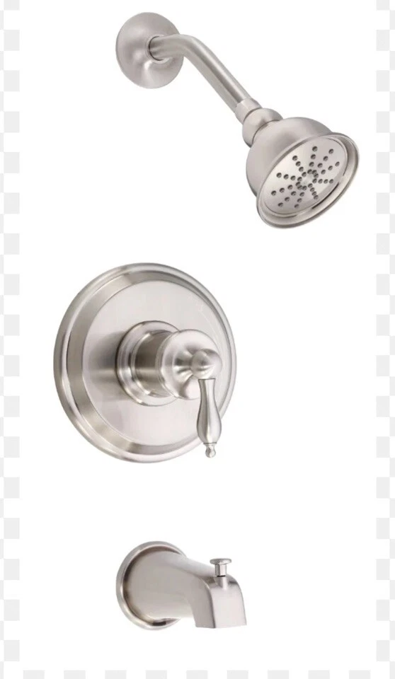 Danze Tub/Shower Set WITH ROUGH IN VALVE Brushed Nickel D520010BNT - Image 3 of 4
