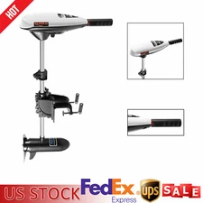Fit: Kayak 65lbs Thrust Electric Trolling Motor Saltwater Trolling Boat Motors