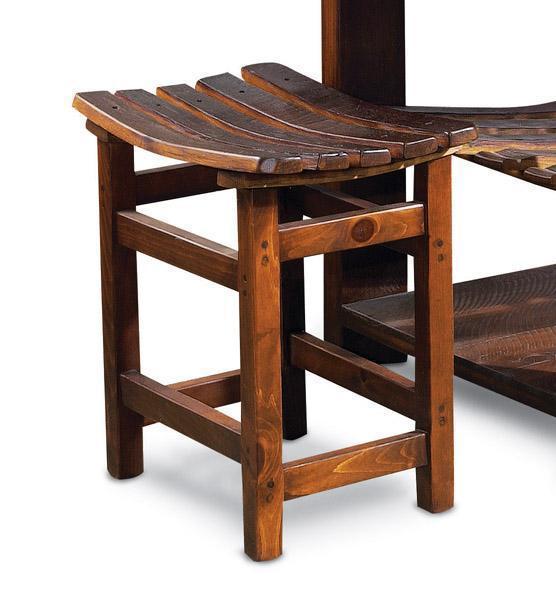 Authentic Wine Barrel Stave Wine Master S Tasting Bench Stool