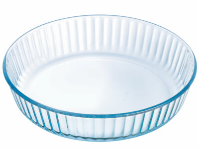 TARTEFORM Quicheform Kuchenform Backform Obstkuchenform Auflaufform 26cm GLAS