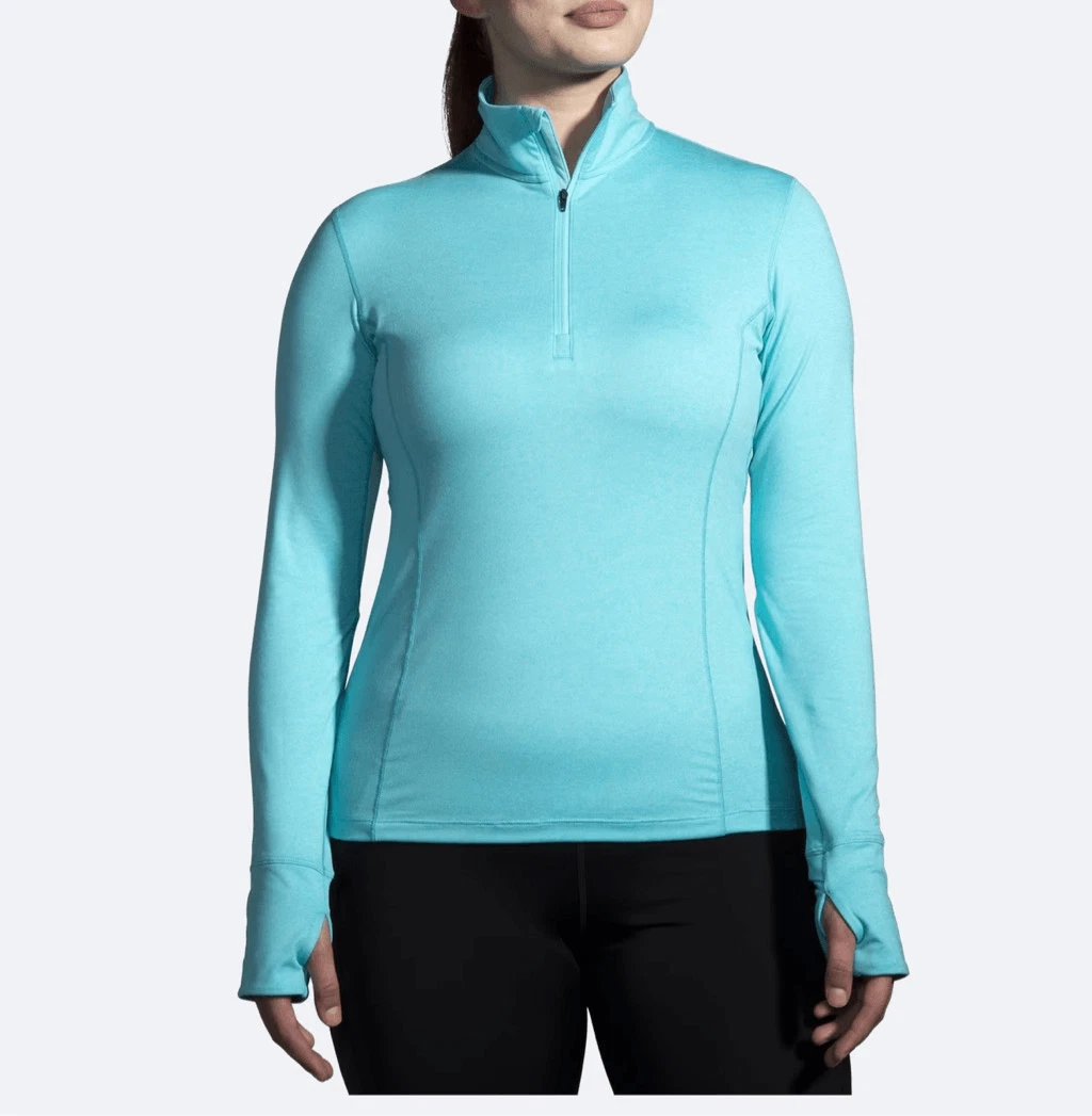 brooks dash half zip women's