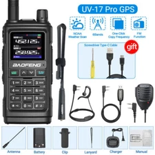 Baofeng UV-17 Pro Tri Band Walkie Talkie Type-C VHF/UHF Copy Frequency Ham Radio