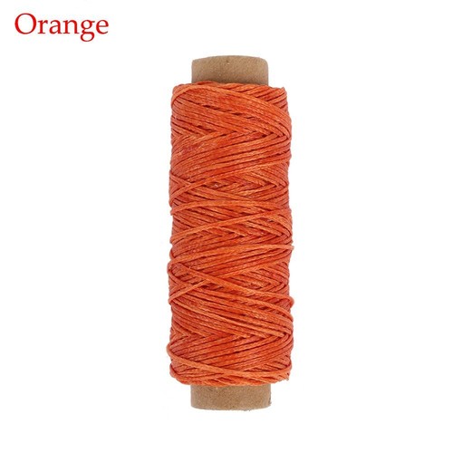 50Meters Tool DIY Handicraft Flat Waxed Thread Cord Sewing Line Leather - Picture 16 of 29
