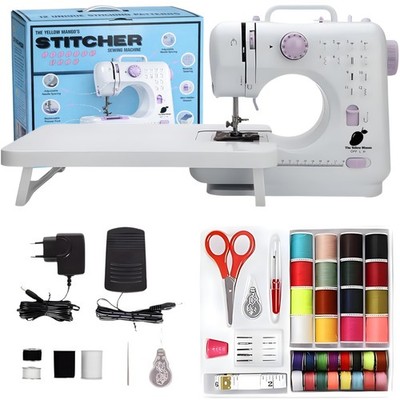 Sewing Machine, Basic Sewing Machine with Foot Pedal, Stitching Machine For C...
