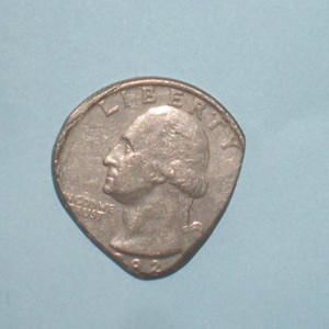 Vintage Washington Quarter Guitar Pick