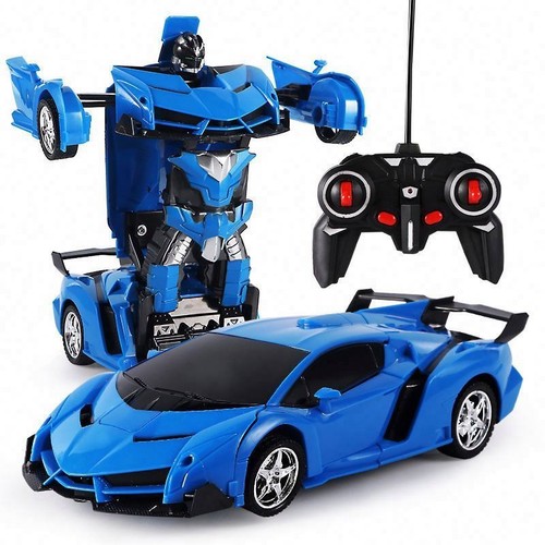 Telecomando Wireless Auto Deformazione Big Robot Auto Giocattolo per Bambini - Foto 5 di 6