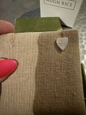 Single Gucci Silver Heart Earring.. Genuine /...