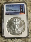 💥 ASE 2012-S American Silver Eagle Coin NGC MS69 Beautiful Coin  💥