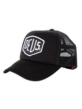 Deus Ex Machina Men's Baylands Trucker Cap, Black