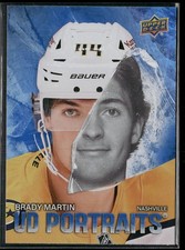 2025-26 UD Series 2 Brady Martin RC UD Portraits #P-41