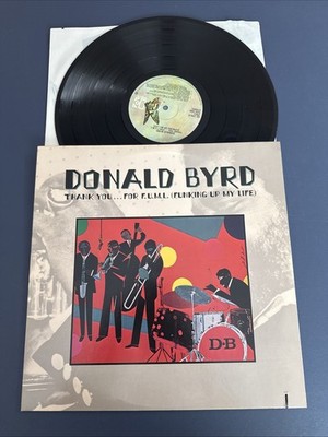 DONALD BYRD - Thank You for F.U.M.I Funking Up My Life LP Vinyl EX ! - Beautiful