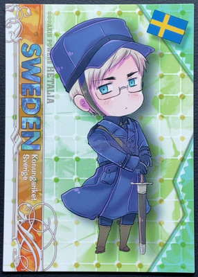 Sweden 16 Axis Powers Hetalia Card Frontier Works 2008 Japanese