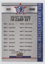 2020 Upper Deck National Hockey Card Day America Checklist #USA-PROMO n1u