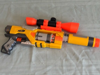 Rare Nerf N-Strike Spectre Rev-5 Blaster Dart Gun - Tested Works