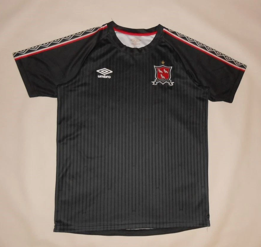 Maillot Dundalk FC Irlande, Umbro, Blanc, Taille S, Numéro 10, Occasion