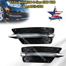 Daytime Running Light Fog Lamp Drl Led Pair Fit For Benz W204 C-class 2013-2014 Daytime Running Light Fog Lamp Drl Led Pair Fit For Benz W204 C-class 2013-2014