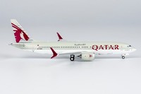 Ng Model Boeing 737-MAX8 Qatar A7-BSH 1:400 Modellflugzeug