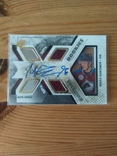 2015 UPPER DECK SPX #147 MIKKO RANTANEN JERSEY AUTO RC ROOKIE /499