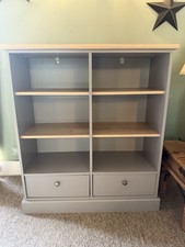 Argos Winchester Wooden 2 Drawer Shelving Unit.