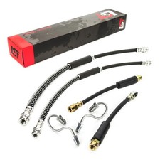 4x Bremsschlauch Bremsleitung Set vorne hinten für Skoda Superb II 2 3T 08-09