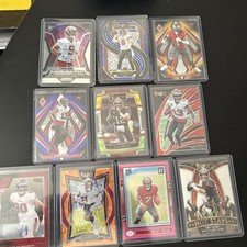 10 Card Buccaneers Lot, Tom Brady Select Die Cut, Mike Evans /49 & /249, LH Auto