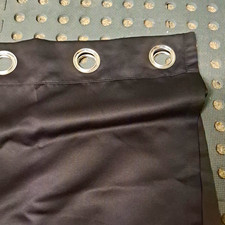 Blackout Eyelet Top Curtain Panel Solid Polyester 54 x 72 in Modern