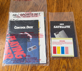 NES Sports Set complete in box nintendo satellite with original 6 batteries MINT