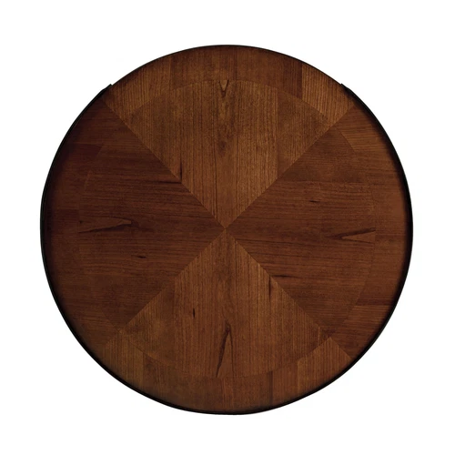 Butler Specialty Company End Table Nightstand Bedside Round in Wood - Brown - Picture 7 of 7