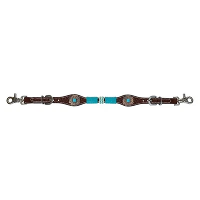 CIRCLE Y Turquoise Roundup Wither Strap (1025-45-SC) - Image 1 of 2