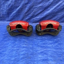 2004-2008 Hyundai Tiburon Tuscani Se Oem Front Calipers Hyundai Lettering Rare