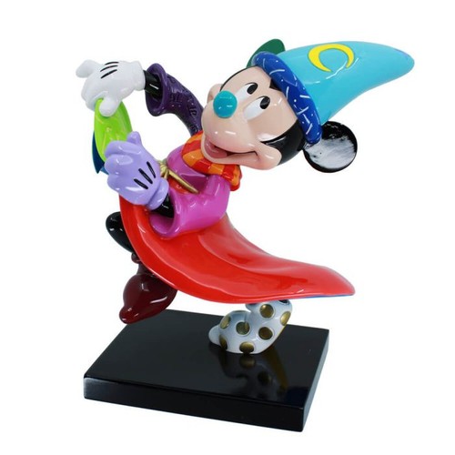 Disney Britto FANTASIA 85TH ANNIVERSARY SORCERER MICKEY LARGE FIGURINE - Picture 6 of 6