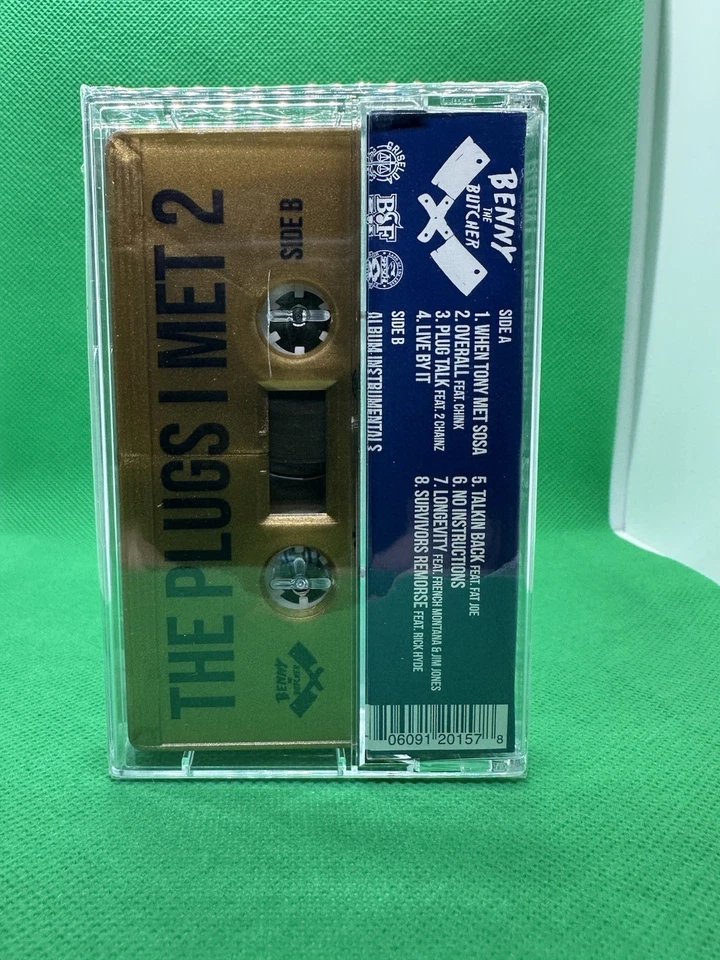 Benny The Butcher Harry Fraud The Plugs I Met 2 Gold Cassette Limited - Image 2 of 4