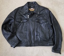 Mens Harley-Davidson Motorcycle Leather Jacke...