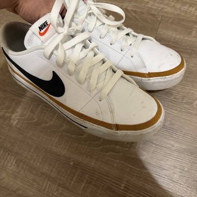 Nike Court Legacy Next Nature Leather Sneakers White Desert Ochre