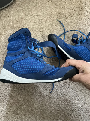 Everlast Elite Boxing Shoes Blue Men's 11 | eBay