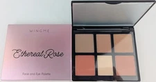 WINGME Ethereal Rose 6-Shade Light - Medium Face & Eye Palette