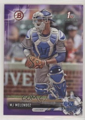 2017 Bowman Draft Purple 1/250 MJ Melendez #BD-172 5j8